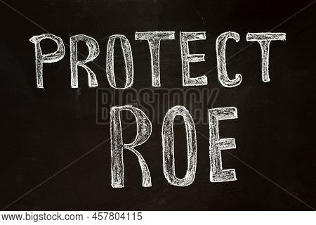 Feminist Women Fight For Their Rights. U.s. Court Overturns Abortion Law. A Wave Of Protests In The 