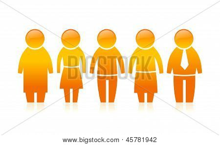 Fem folk