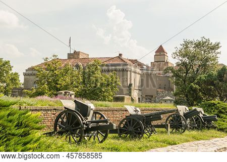 Belgrade, Serbia - July 29, 2014: The Old Fortress On Kalemegdan In The Capital Of Serbia, Belgrade.
