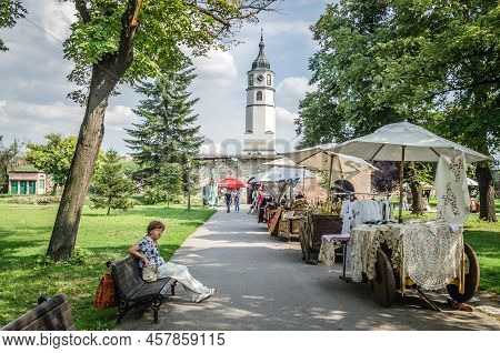 Belgrade, Serbia - July 29, 2014: The Old Fortress On Kalemegdan In The Capital Of Serbia, Belgrade.