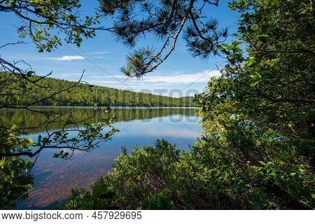 Beautiful View Of The Crystal Clear Waters Of Lake Fanny Hooe