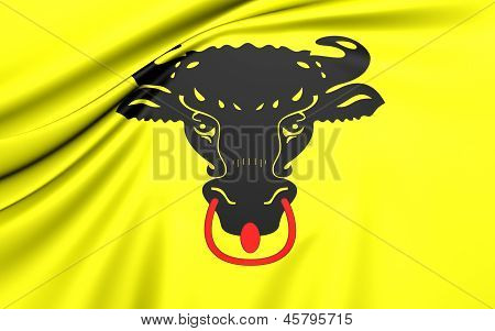 Flag af Uri i Schweiz.
