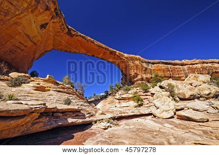 Natural Bridge i ørkenen