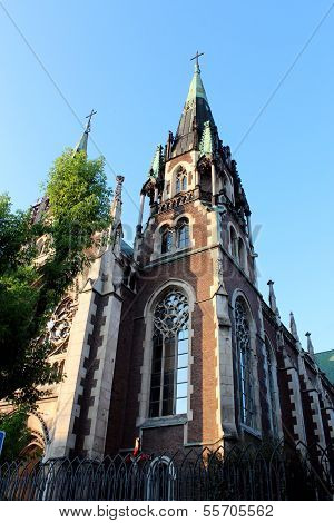 Chrám svatého Olga a Elusabeth ve městě Lvov