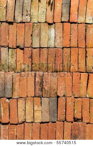 Pile Of Old Bricks , Texture