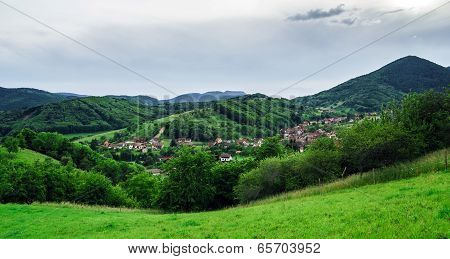 Beautiful Green Hills In Little Village