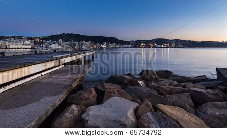 Dawn Wellington Harbor