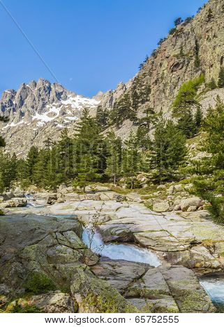 Restonica Valley In Corsica