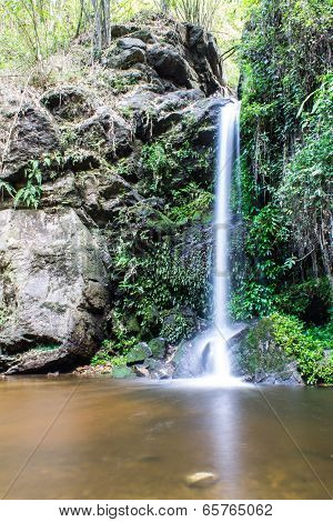Mon Tha Than Waterfall In Doi Suthep - Pui National Park, Chiang Mai  Thailand