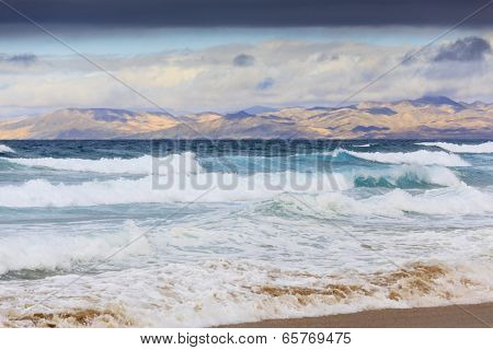 Beach in Fuerteventura, Canary Islands, Spain