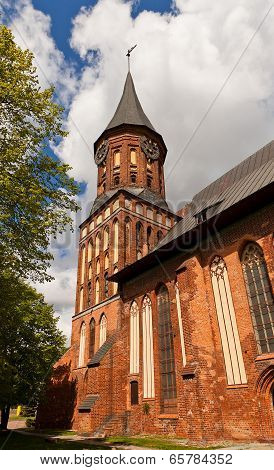 Konigsberg Cathedral (1333) In Kaliningrad, Russia