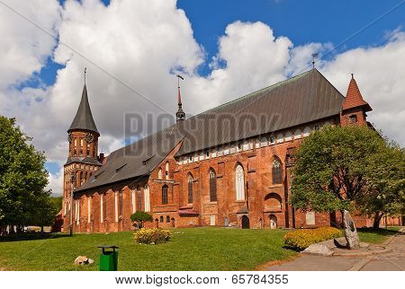 Konigsberg Cathedral (1333) In Kaliningrad, Russia