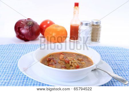 Chicken Gumbo Soup