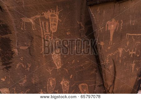 Indian Petroglyphs On Birthing Rock