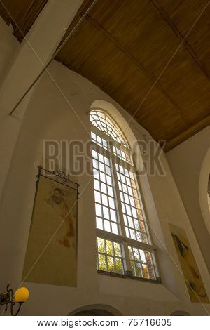 Mural in the Jacobin church in Leeuwarden
