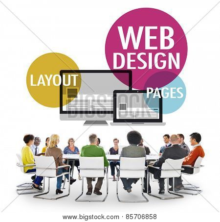 Web Design Content Creative Website Responsive Concept