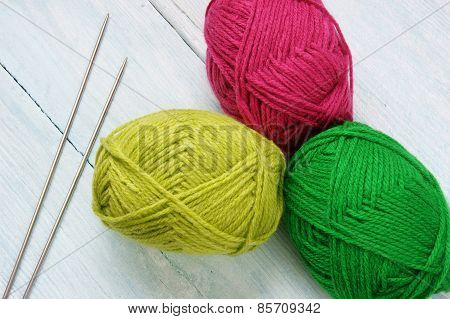 Knit, Ball Of Wool, Handmade Present