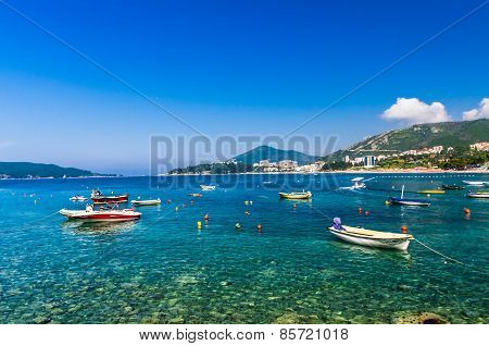 View Of Sea In Montenegro
