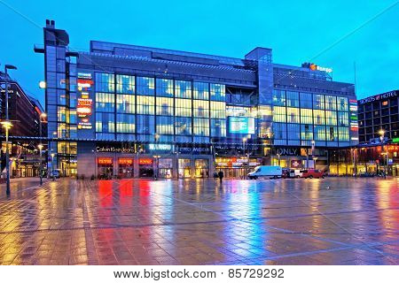 Helsinki. Finland. Kamppi Shopping Center