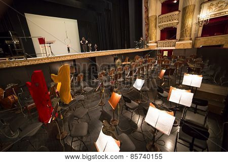 Teatro di san carlo, naples, italy