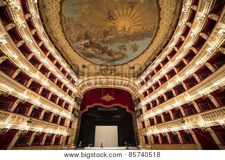 Teatro di san carlo, naples, italy