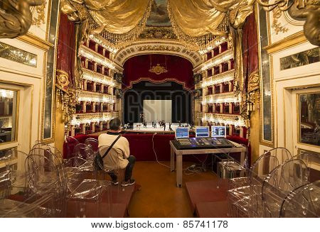 Teatro di san carlo, naples, italy