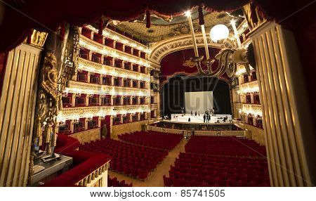 Teatro di san carlo, naples, italy