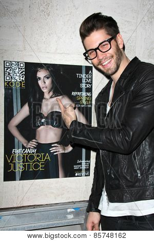 LOS ANGELES - MAR 12:  Casey Jon Deidrick at the Kode Magazine Spring 2015 Cover Party at the The Standard on March 12, 2015 in West Hollywood, CA