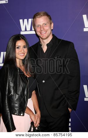 LOS ANGELES - MAR 19:  Catherine Lowe, Sean Lowe at the WE tv Presents 