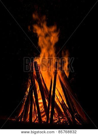 Big bonfire