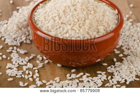 Uncooked Arborio Rice