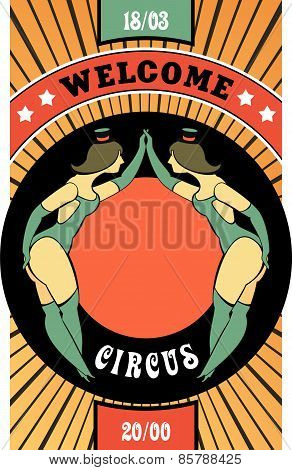 Circus Dancer Poster