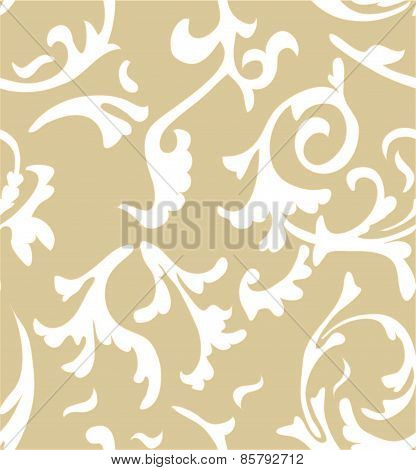 damask seamless pattern background. Elegant luxury texture for wallpapers, backgrounds and page fill
