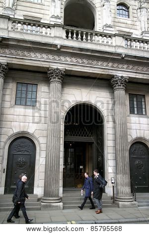 Bank Of England Entrance