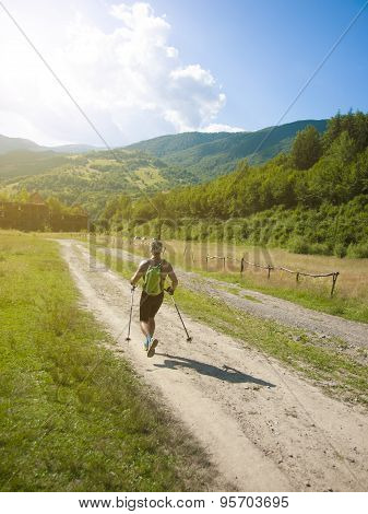 Running In The Mountains.