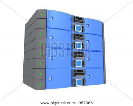 Twin Server - Blue