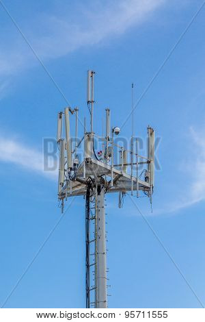 Cell Phone And Communications Tower