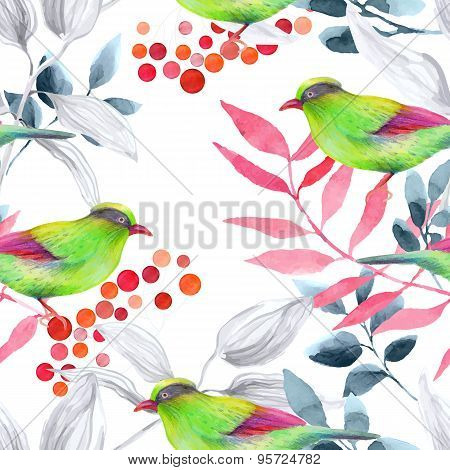 Watercolor pattern