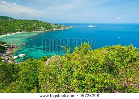 Beautiful Viewpoint At Koh Tao Island
