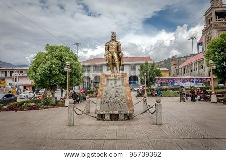 The Monument near Plaza De Armas