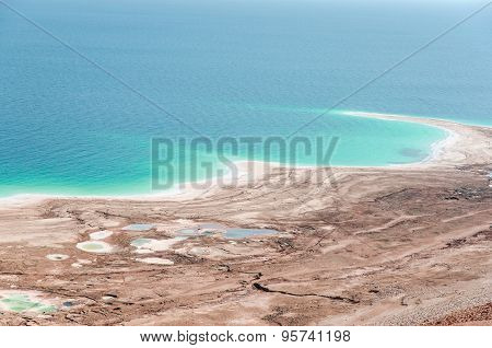 Natural Environmental Disaster On Dead Sea Shores