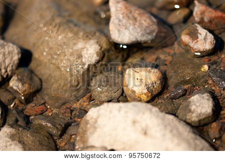 Stones Background With Copy Space
