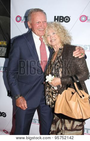 LOS ANGELES - JUL 11:  Tab Hunter, Connie Stevens at the 