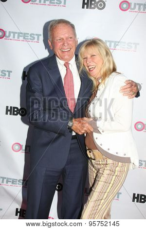 LOS ANGELES - JUL 11:  Tab Hunter, Candy Clark at the 