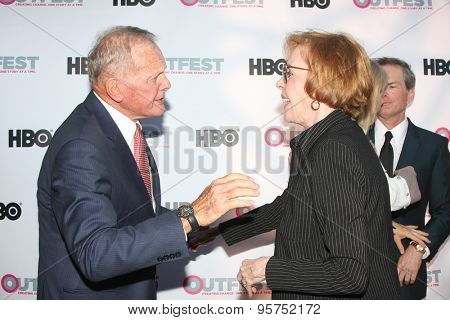 LOS ANGELES - JUL 11:  Tab Hunter, Carol Burnett at the 