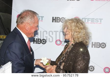 LOS ANGELES - JUL 11:  Tab Hunter, Connie Stevens at the 