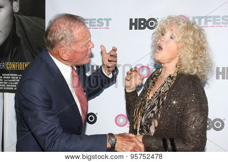 LOS ANGELES - JUL 11:  Tab Hunter, Connie Stevens at the 
