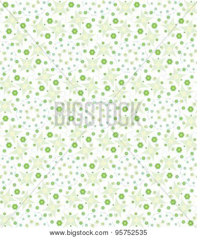 Seamless Abstract Colorful background with hexagons. Vector.