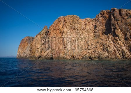 Amazing And Unusual Rock At Vani Peninsula, Milos, Greece