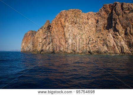 Amazing And Unusual Rock At Vani Peninsula, Milos, Greece